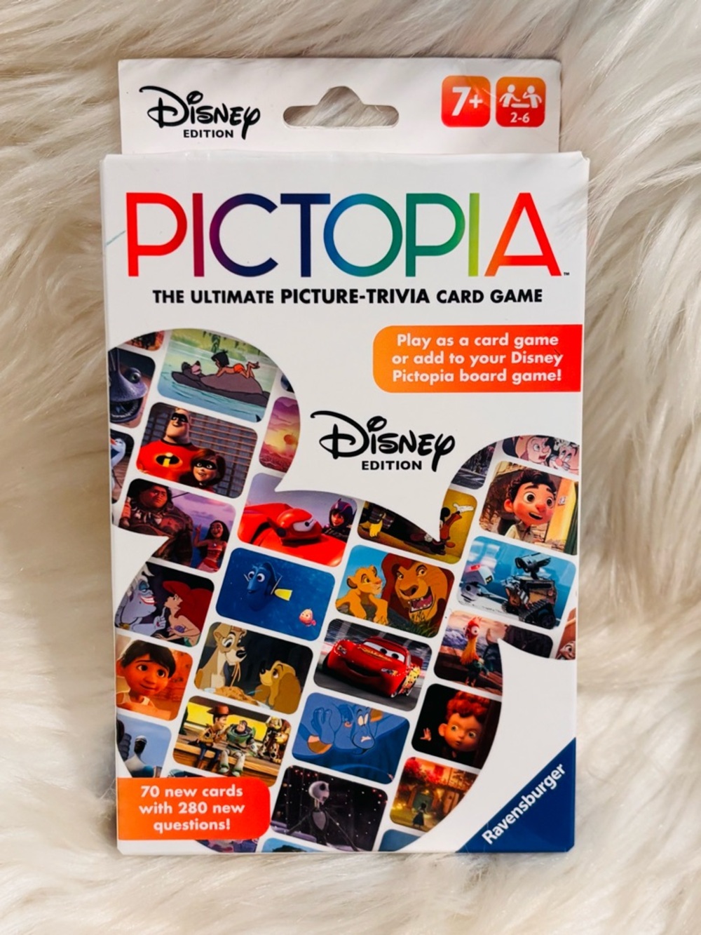 Pictopia: Disney Edition Family Trivia Game - Kids & Adults, Age 7+, 2-6 Players